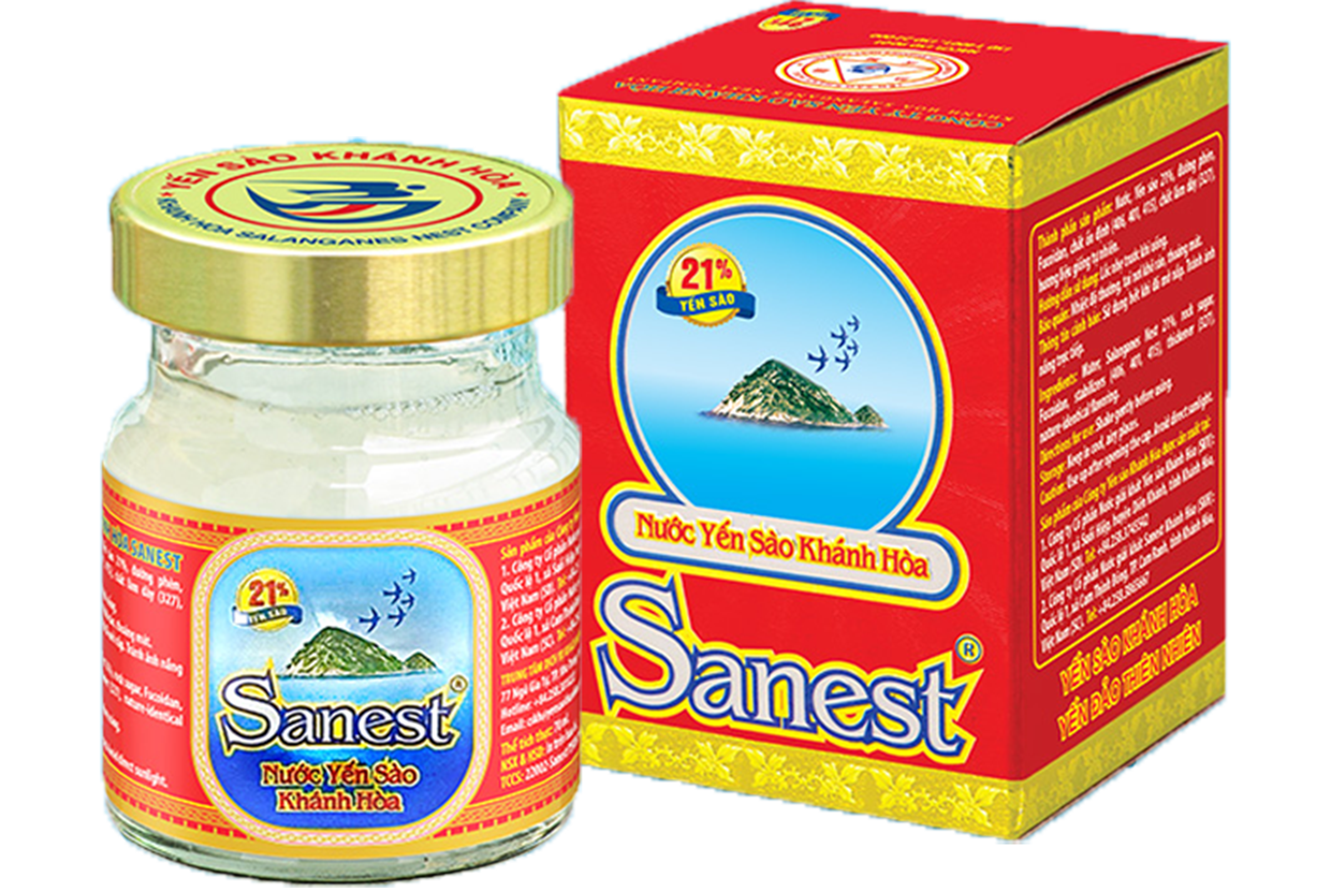 Nước Yến sào Khánh Hòa Sanest hộp 1 lọ 70ml - S002